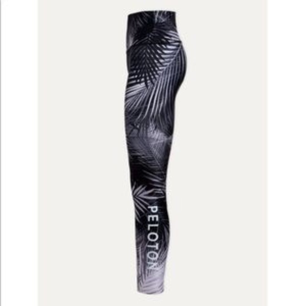 NWT Peloton x WITH Palm Noir Leggings